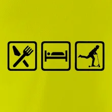 Eat sleep koloběh - koloběžka