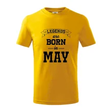 Legends are born in May