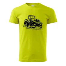 Holky, traktor stojí víc než bávo