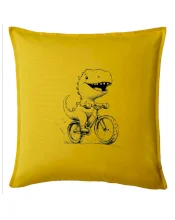 Roztomilý Dinosaurus na kole