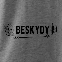 Beskydy nápis