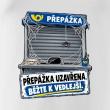 Přepážka uzavřena běžte k vedlejší