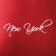 New York nápis psacím New York nápis psacím