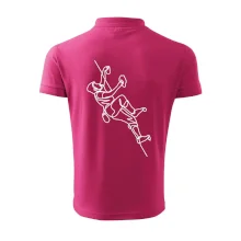 Lezecká stěna jedním tahem