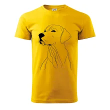 Labrador černá kresba Labrador černá kresba