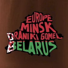 Mapy - názvy měst - Bělorusko