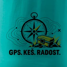 Kompas s krabičkou GPS keš radost