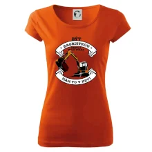 Bagr - být bagristkou nebyla moje volba