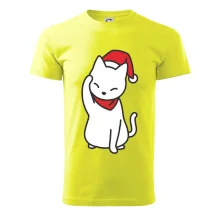 Vánoční kočka mávající