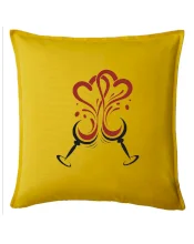 Víno je láska kulaté skleničky