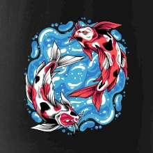 Yin & Yang Koi kapr - červený