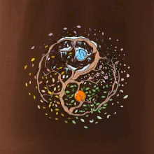 Yin & Yang strom - zima, léto