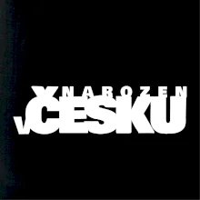 Nápis - Narozen v Česku