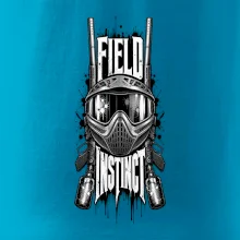 Černobílá maska field instinct paintball