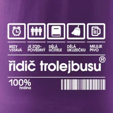 Čárový kód -  Řidič trolejbusu