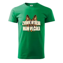 Zvonek netřeba mám vlčáka