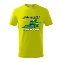 Stát se kombajnistou nebyla moje volba