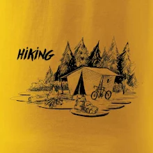 Hiking - obrázek kreslený