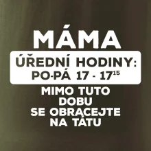Máma - úřední hodiny