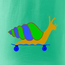 Šnek na skateboardu (Moňas)
