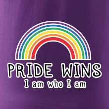 Pride wins i am who i am