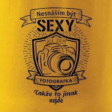 Nesnáším být sexy fotografka