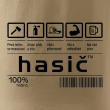 Čárový kód - Hasič
