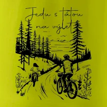 Cyklistika  - Jedu s tátou na výlet - Táta a dcera