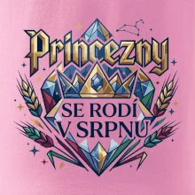 Diamant princezny se rodí v srpnu