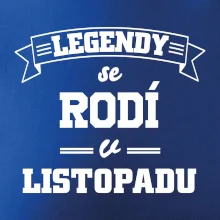 Legendy se rodí v listopadu