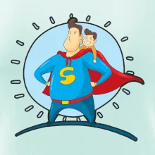 Táta superman - kluk