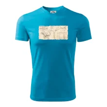 Mapa Báňské dráhy z Moravské Ostravy do Doubravy