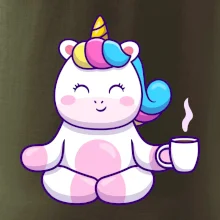 Yoga - jednorožec káva