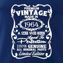 Vintage Etiketa - 1964