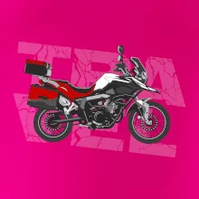 Cestovní enduro červená