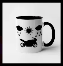 Motorkář za každého počasí - silnice