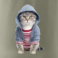 Kočka v pruhovaném triku