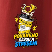 Poháněno kávou a stresem