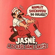 Svíčková do guláše a lanýže do kaše