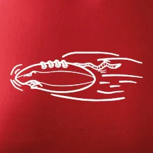 Americký fotbal letící míč