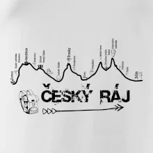 Profil kopce - Český ráj