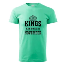 Kings are born in November