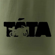 Táta nápis - motorka supersport