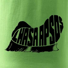Lhasa Apso nápis v těle