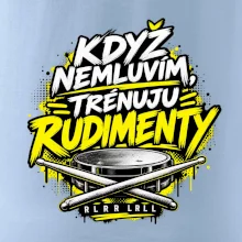 Když nemluvím trénuju rudimenty - bubenické paličky