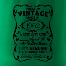 Vintage Etiketa - 1962