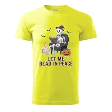 Let me read in peace