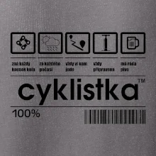 Čárový kód - Cyklistka