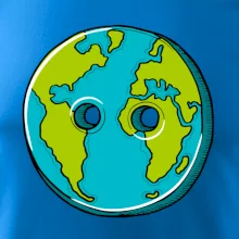 Planeta země knoflík (Pecka design)