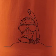 Potápěč jedním tahem